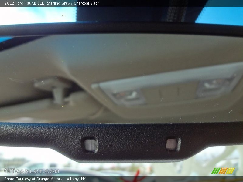 Sterling Grey / Charcoal Black 2012 Ford Taurus SEL
