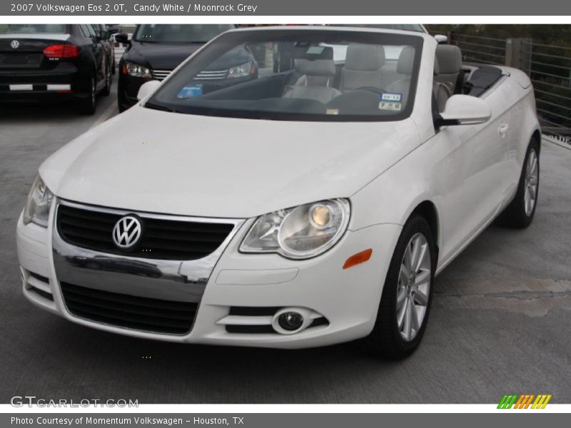 Candy White / Moonrock Grey 2007 Volkswagen Eos 2.0T