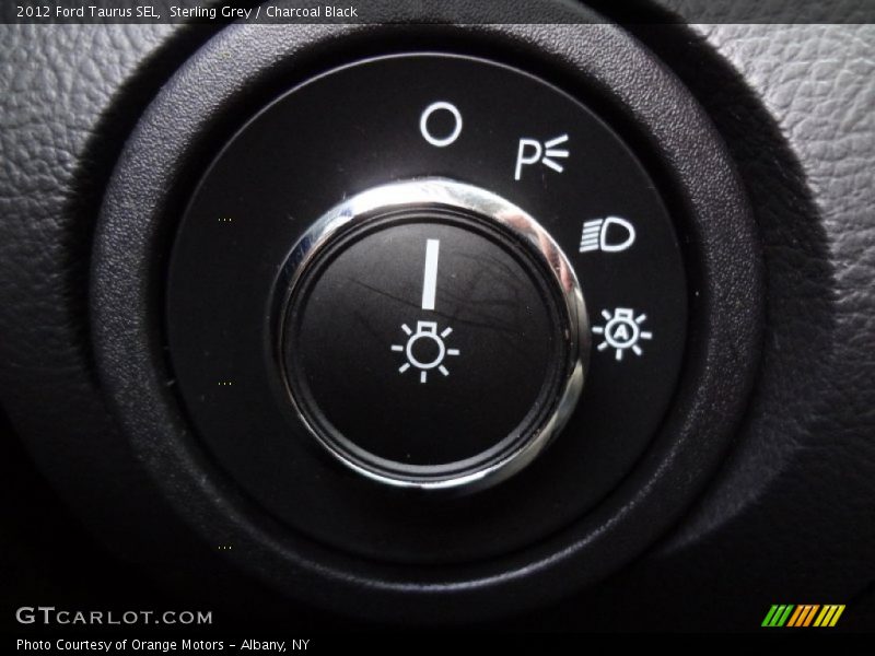 Sterling Grey / Charcoal Black 2012 Ford Taurus SEL
