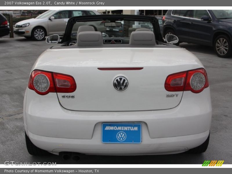 Candy White / Moonrock Grey 2007 Volkswagen Eos 2.0T