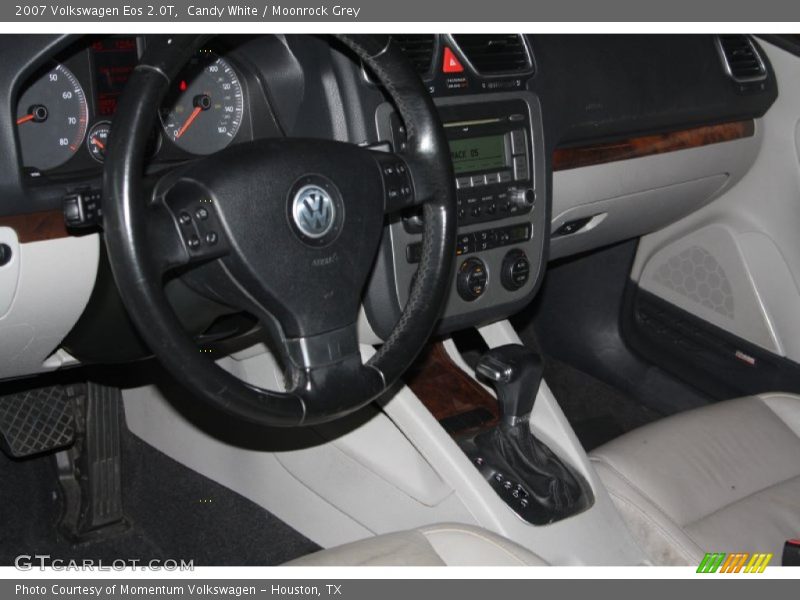 Candy White / Moonrock Grey 2007 Volkswagen Eos 2.0T
