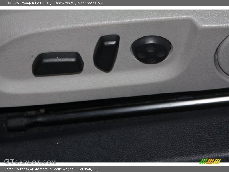 Candy White / Moonrock Grey 2007 Volkswagen Eos 2.0T