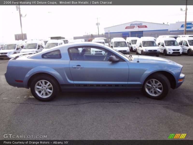 Windveil Blue Metallic / Dark Charcoal 2006 Ford Mustang V6 Deluxe Coupe