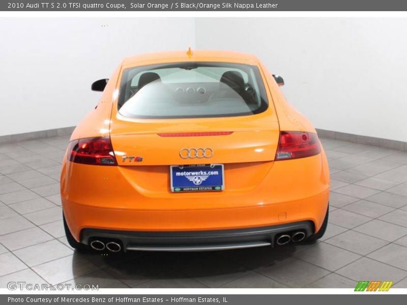 Solar Orange / S Black/Orange Silk Nappa Leather 2010 Audi TT S 2.0 TFSI quattro Coupe