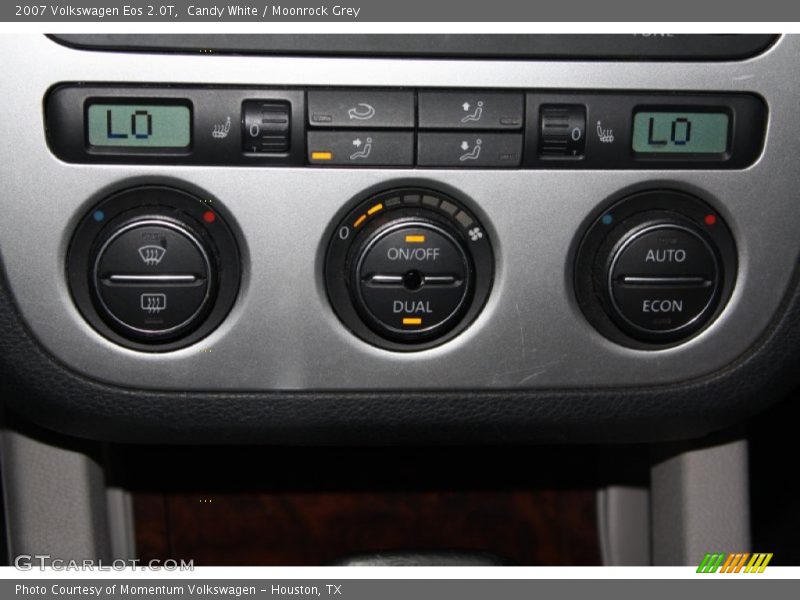 Candy White / Moonrock Grey 2007 Volkswagen Eos 2.0T