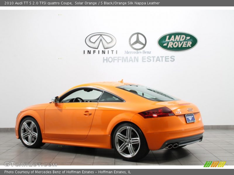 Solar Orange / S Black/Orange Silk Nappa Leather 2010 Audi TT S 2.0 TFSI quattro Coupe