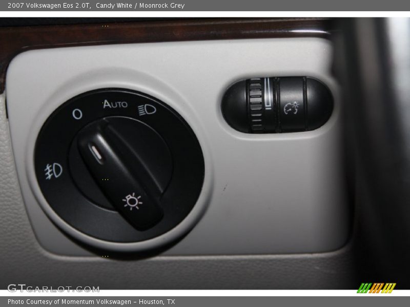 Candy White / Moonrock Grey 2007 Volkswagen Eos 2.0T