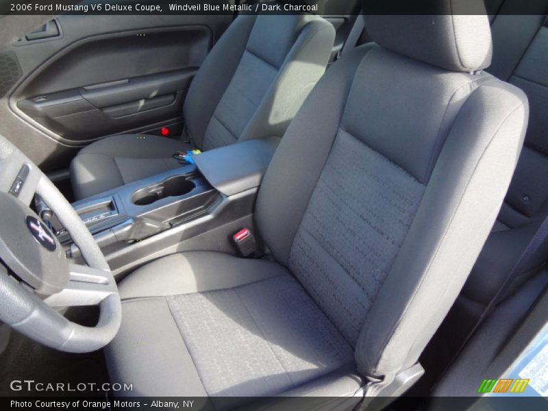 Windveil Blue Metallic / Dark Charcoal 2006 Ford Mustang V6 Deluxe Coupe
