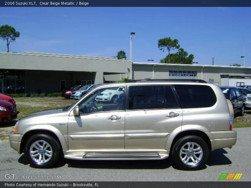 Clear Beige Metallic / Beige 2006 Suzuki XL7