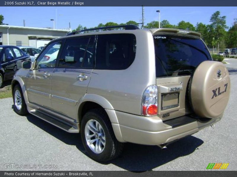 Clear Beige Metallic / Beige 2006 Suzuki XL7