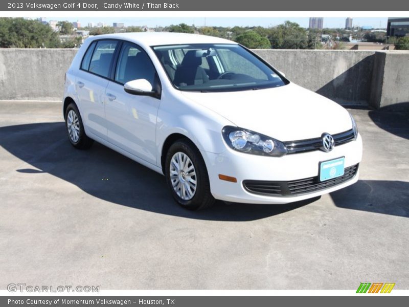 Candy White / Titan Black 2013 Volkswagen Golf 4 Door