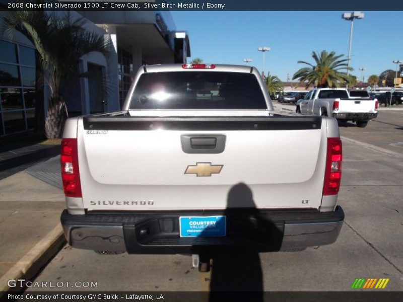 Silver Birch Metallic / Ebony 2008 Chevrolet Silverado 1500 LT Crew Cab