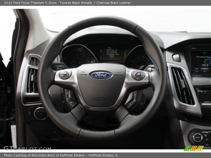  2012 Focus Titanium 5-Door Steering Wheel