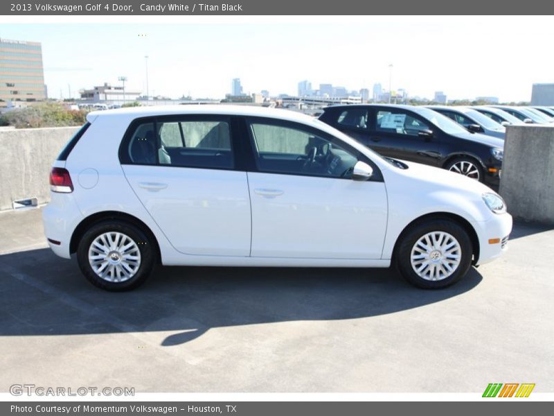 Candy White / Titan Black 2013 Volkswagen Golf 4 Door