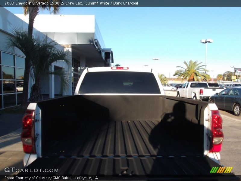 Summit White / Dark Charcoal 2003 Chevrolet Silverado 1500 LS Crew Cab