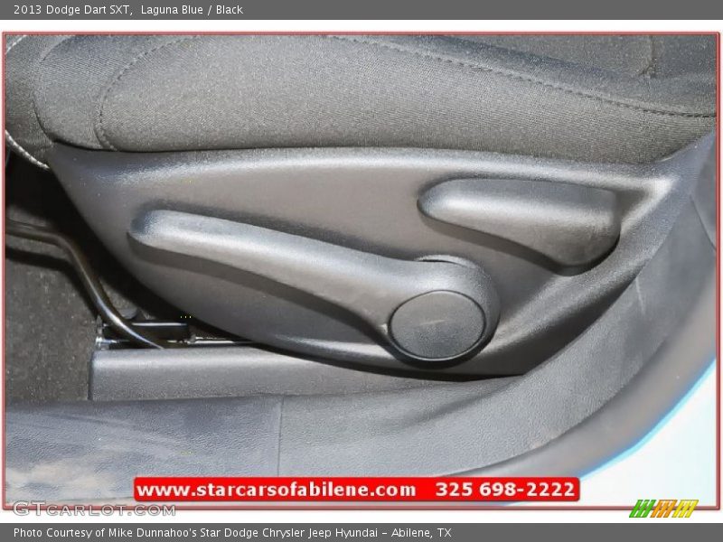 Laguna Blue / Black 2013 Dodge Dart SXT
