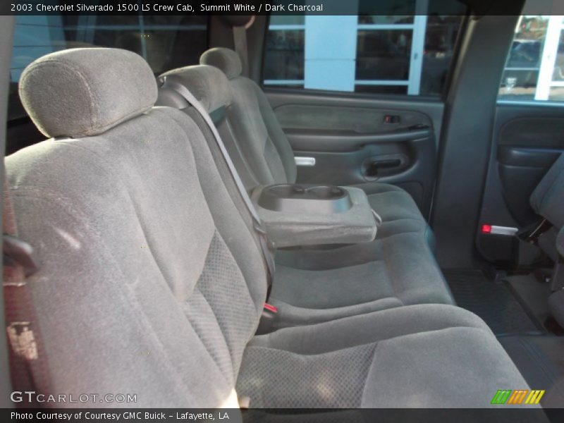 Summit White / Dark Charcoal 2003 Chevrolet Silverado 1500 LS Crew Cab