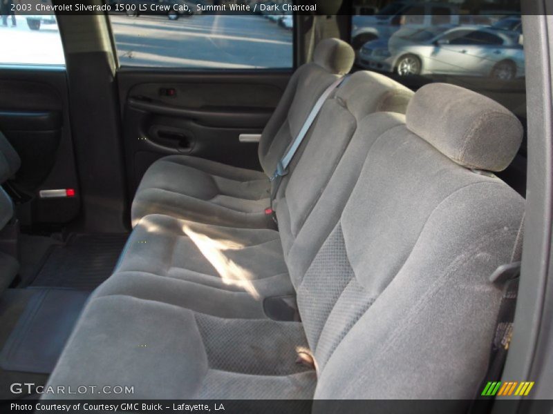 Summit White / Dark Charcoal 2003 Chevrolet Silverado 1500 LS Crew Cab