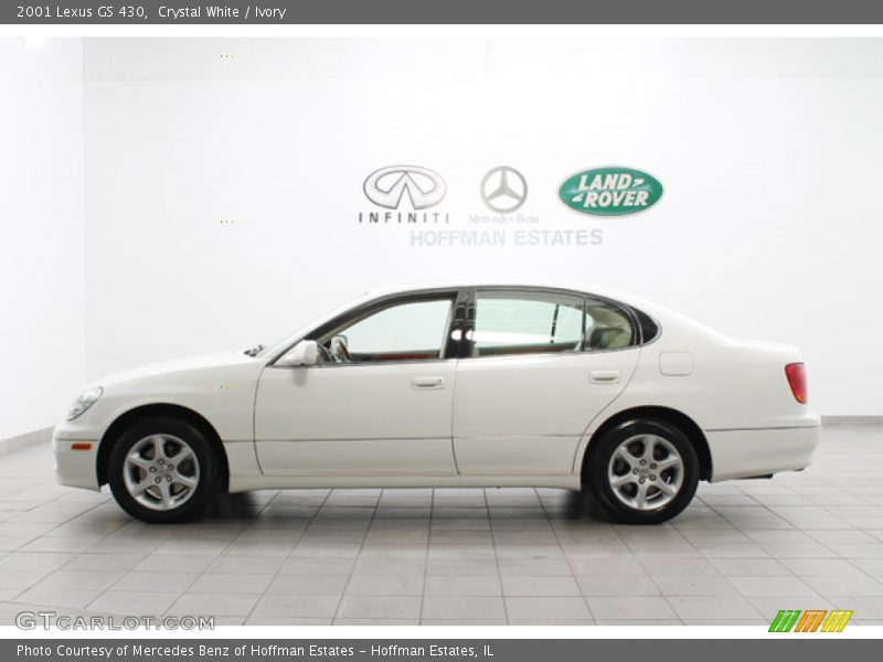 Crystal White / Ivory 2001 Lexus GS 430