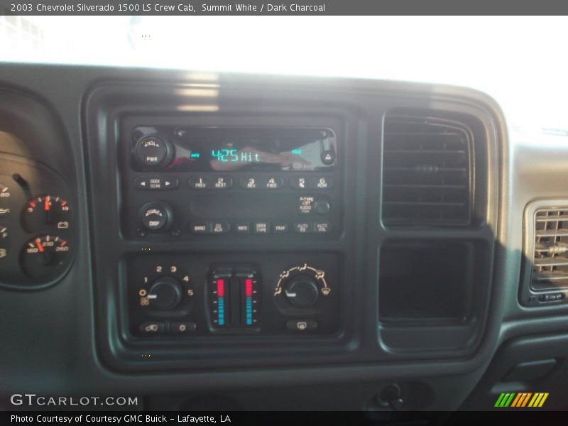 Summit White / Dark Charcoal 2003 Chevrolet Silverado 1500 LS Crew Cab