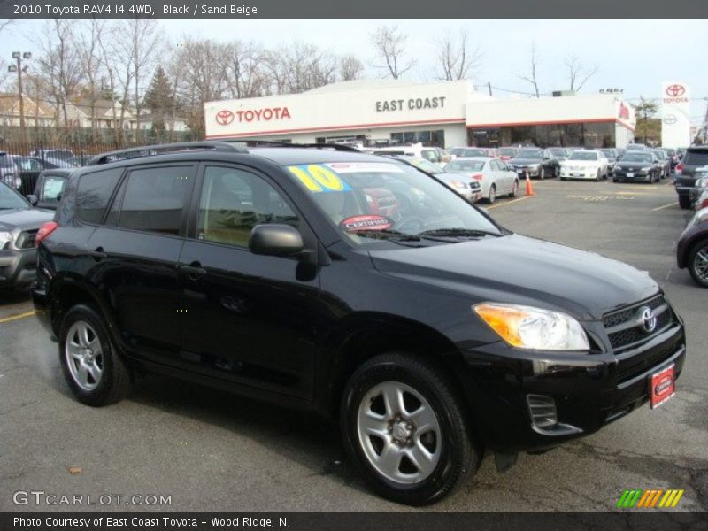 Black / Sand Beige 2010 Toyota RAV4 I4 4WD