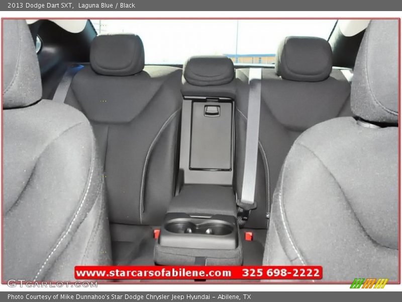 Laguna Blue / Black 2013 Dodge Dart SXT