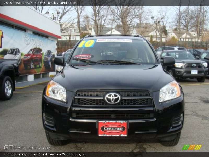 Black / Sand Beige 2010 Toyota RAV4 I4 4WD