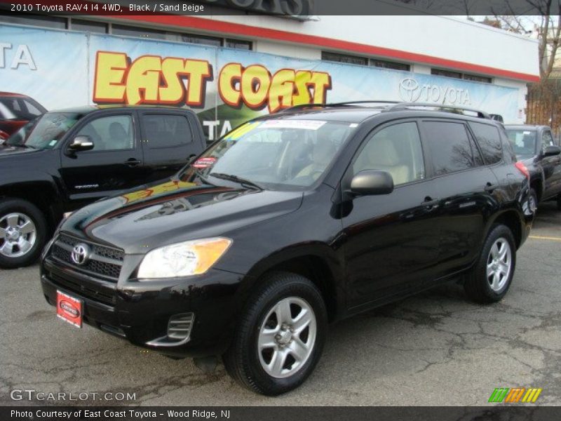Black / Sand Beige 2010 Toyota RAV4 I4 4WD