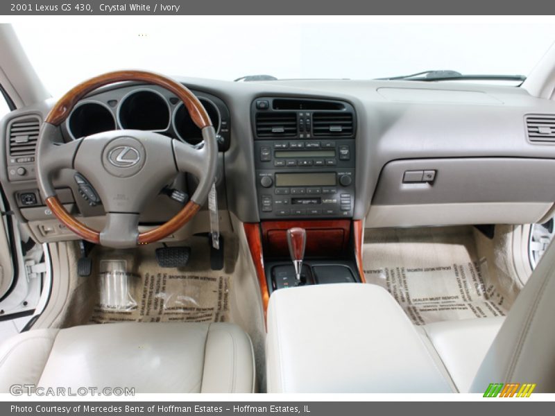 Crystal White / Ivory 2001 Lexus GS 430