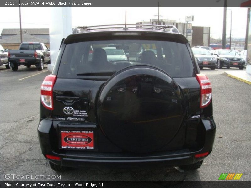 Black / Sand Beige 2010 Toyota RAV4 I4 4WD