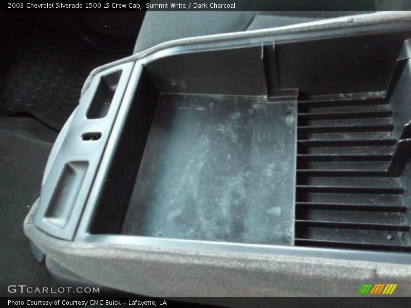 Summit White / Dark Charcoal 2003 Chevrolet Silverado 1500 LS Crew Cab