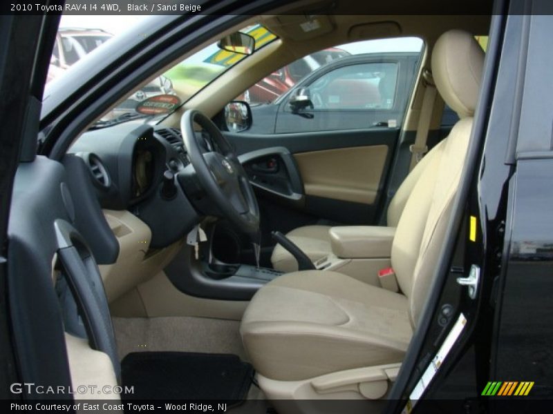 Black / Sand Beige 2010 Toyota RAV4 I4 4WD