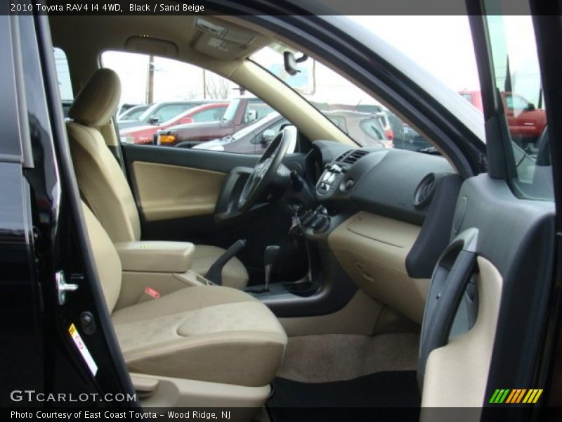 Black / Sand Beige 2010 Toyota RAV4 I4 4WD