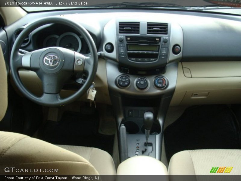 Black / Sand Beige 2010 Toyota RAV4 I4 4WD