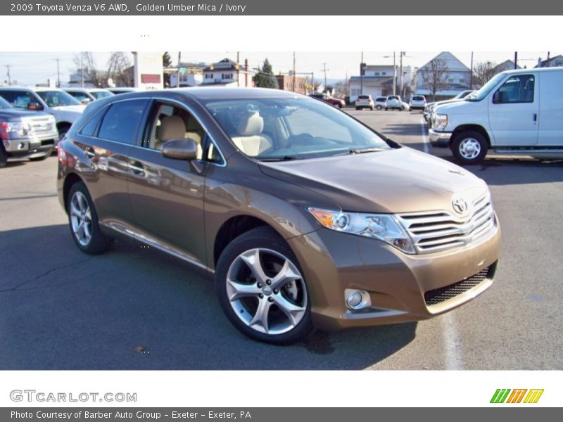 Golden Umber Mica / Ivory 2009 Toyota Venza V6 AWD