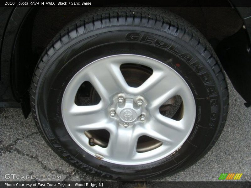 Black / Sand Beige 2010 Toyota RAV4 I4 4WD