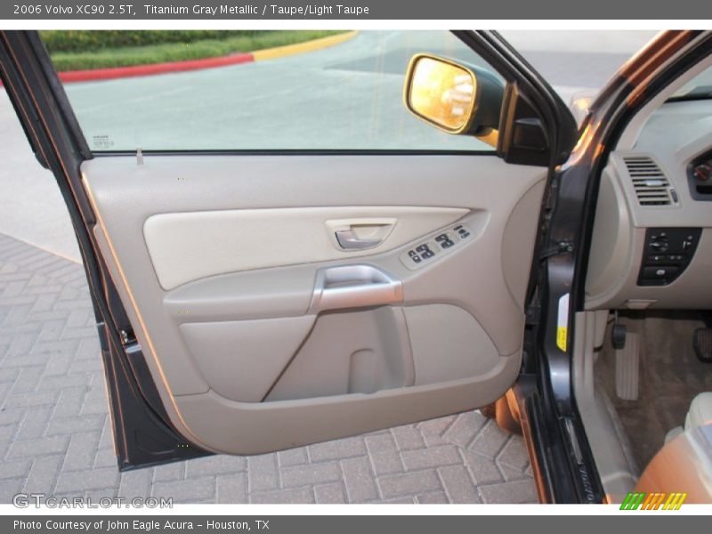 Titanium Gray Metallic / Taupe/Light Taupe 2006 Volvo XC90 2.5T