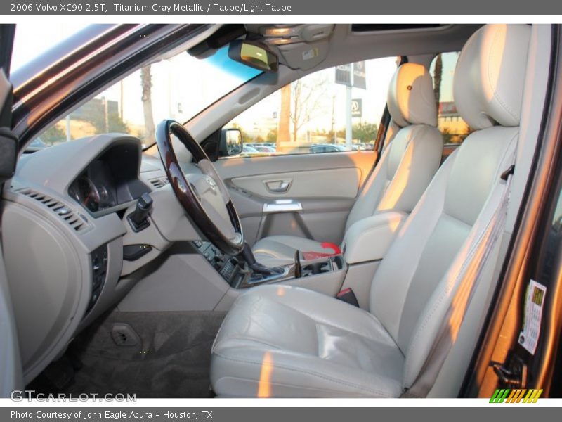 Titanium Gray Metallic / Taupe/Light Taupe 2006 Volvo XC90 2.5T