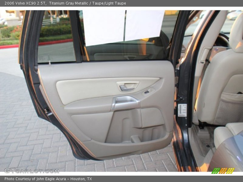 Titanium Gray Metallic / Taupe/Light Taupe 2006 Volvo XC90 2.5T