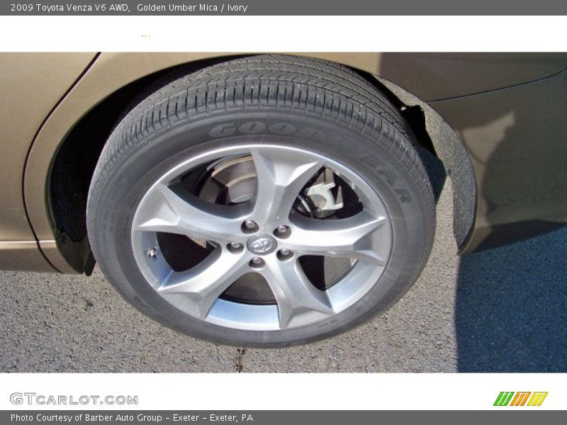 Golden Umber Mica / Ivory 2009 Toyota Venza V6 AWD