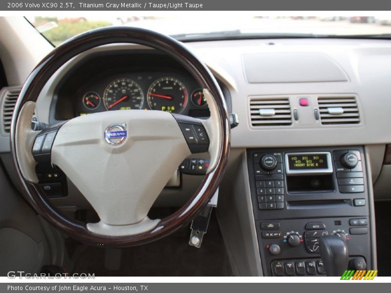 Titanium Gray Metallic / Taupe/Light Taupe 2006 Volvo XC90 2.5T