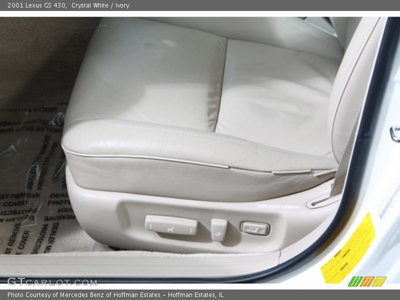 Crystal White / Ivory 2001 Lexus GS 430