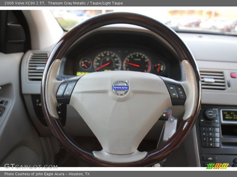 Titanium Gray Metallic / Taupe/Light Taupe 2006 Volvo XC90 2.5T