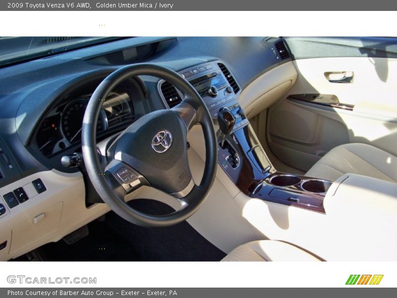 Golden Umber Mica / Ivory 2009 Toyota Venza V6 AWD