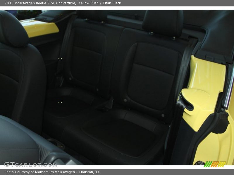 Yellow Rush / Titan Black 2013 Volkswagen Beetle 2.5L Convertible