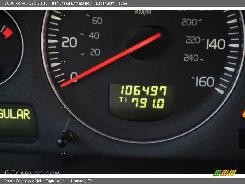 Titanium Gray Metallic / Taupe/Light Taupe 2006 Volvo XC90 2.5T