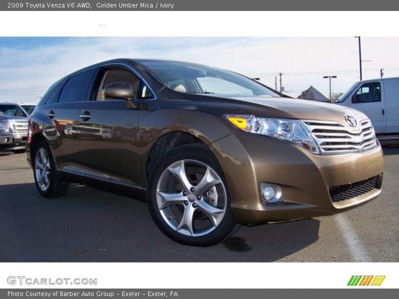 Golden Umber Mica / Ivory 2009 Toyota Venza V6 AWD