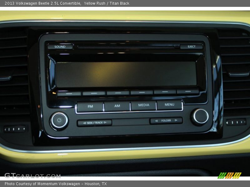 Yellow Rush / Titan Black 2013 Volkswagen Beetle 2.5L Convertible