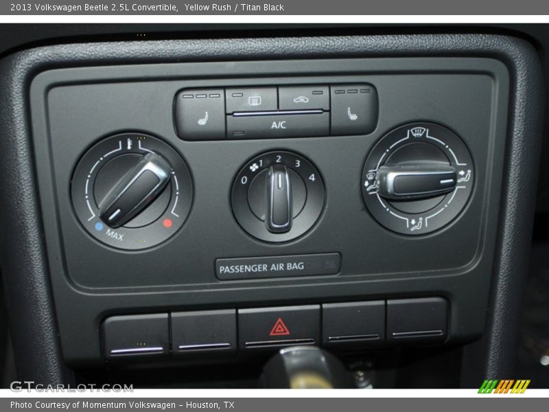 Yellow Rush / Titan Black 2013 Volkswagen Beetle 2.5L Convertible
