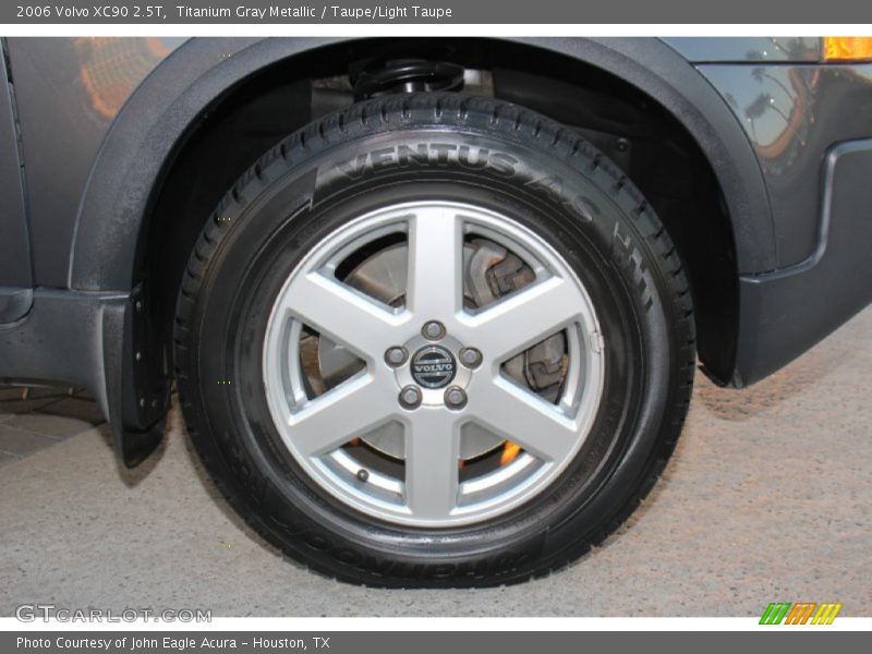 Titanium Gray Metallic / Taupe/Light Taupe 2006 Volvo XC90 2.5T
